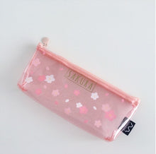 Load image into Gallery viewer, Pink Petal Cherry Sakura Pencil Bag